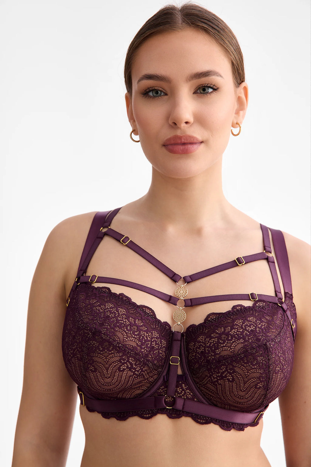 Harness Maribel ciemna śliwka