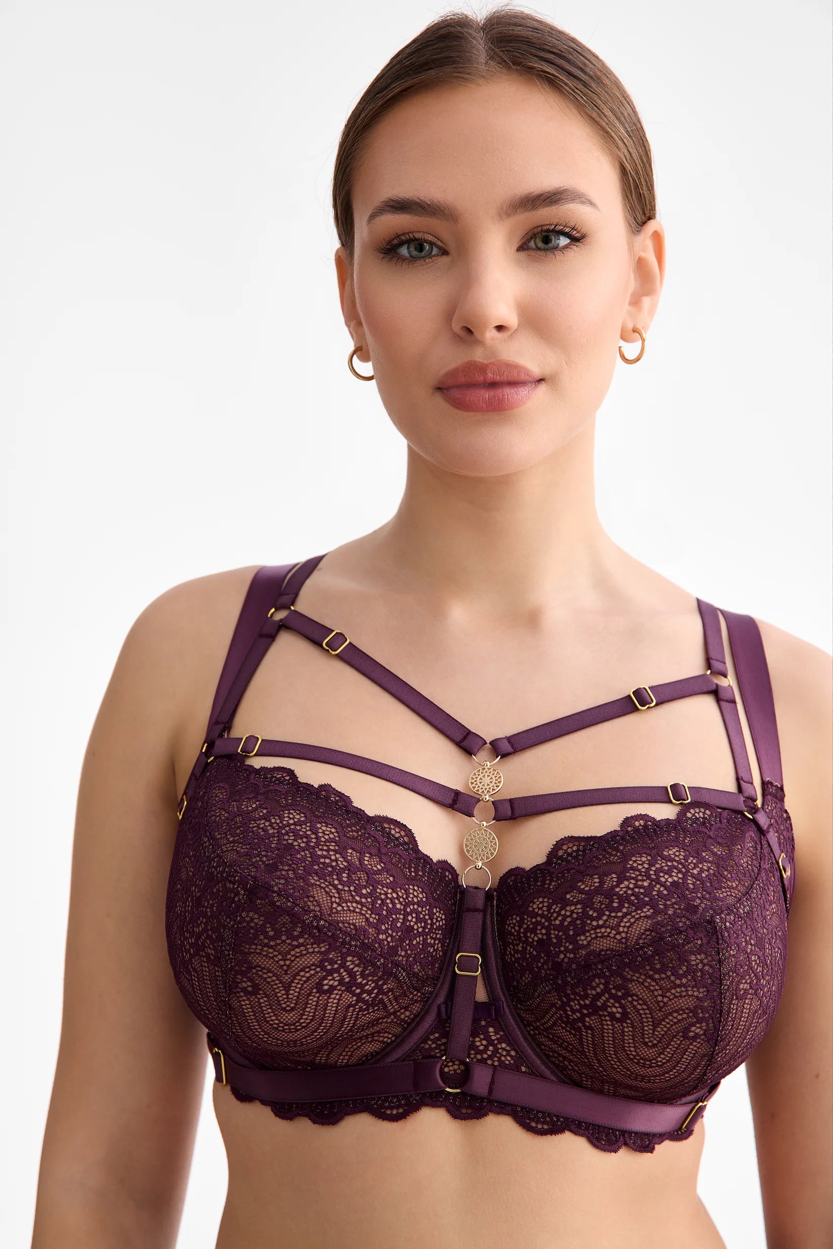 Harness Maribel ciemna śliwka